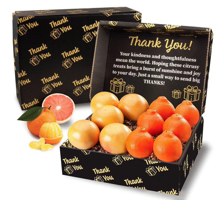 Gift Box Add On (Available For 1 Tray Citrus Only) Gift Baskets Parkesdale Market Thank You