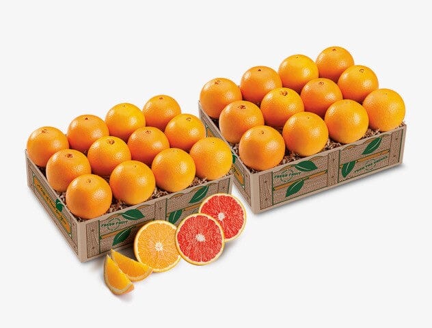 Red and White Duo: Navels (Shipping Included) Gift Baskets Parkesdale Market