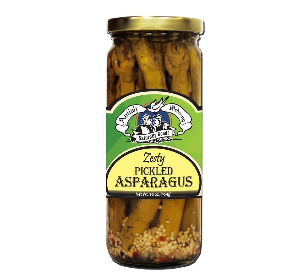 Amish Wedding Zesty Pickled Asparagus