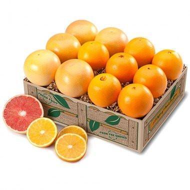 FLORIDA VALENCIAS AND GRAPEFRUIT MIX PACK (Shipping Included) Gift Baskets Parkesdale Market