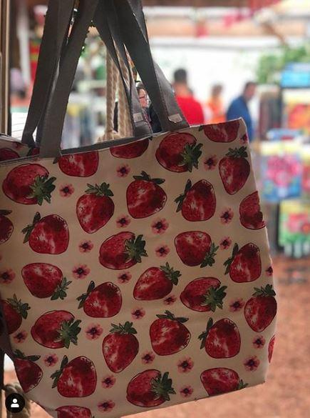 Strawberry 2024 print bag