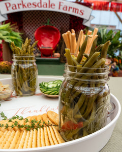 Amish Wedding Zesty Pickled Asparagus 3-pack Jarred Goods Amish Weddng 