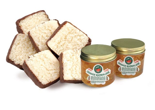Orange Trio (Shipping Included) Gift Baskets Parkesdale Market Deluxe 