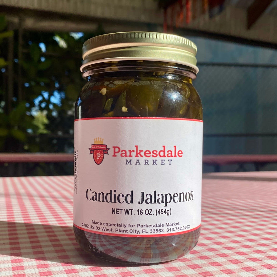 Parkesdale Market Candied Jalapenos 3-pack Jarred Goods Parkesdale Market 