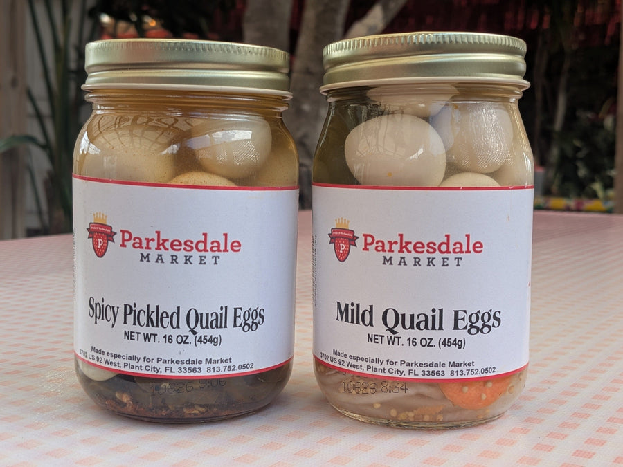 Parkesdale Market Pickled Quail Eggs 3-pack Jarred Goods Parkesdale Market 