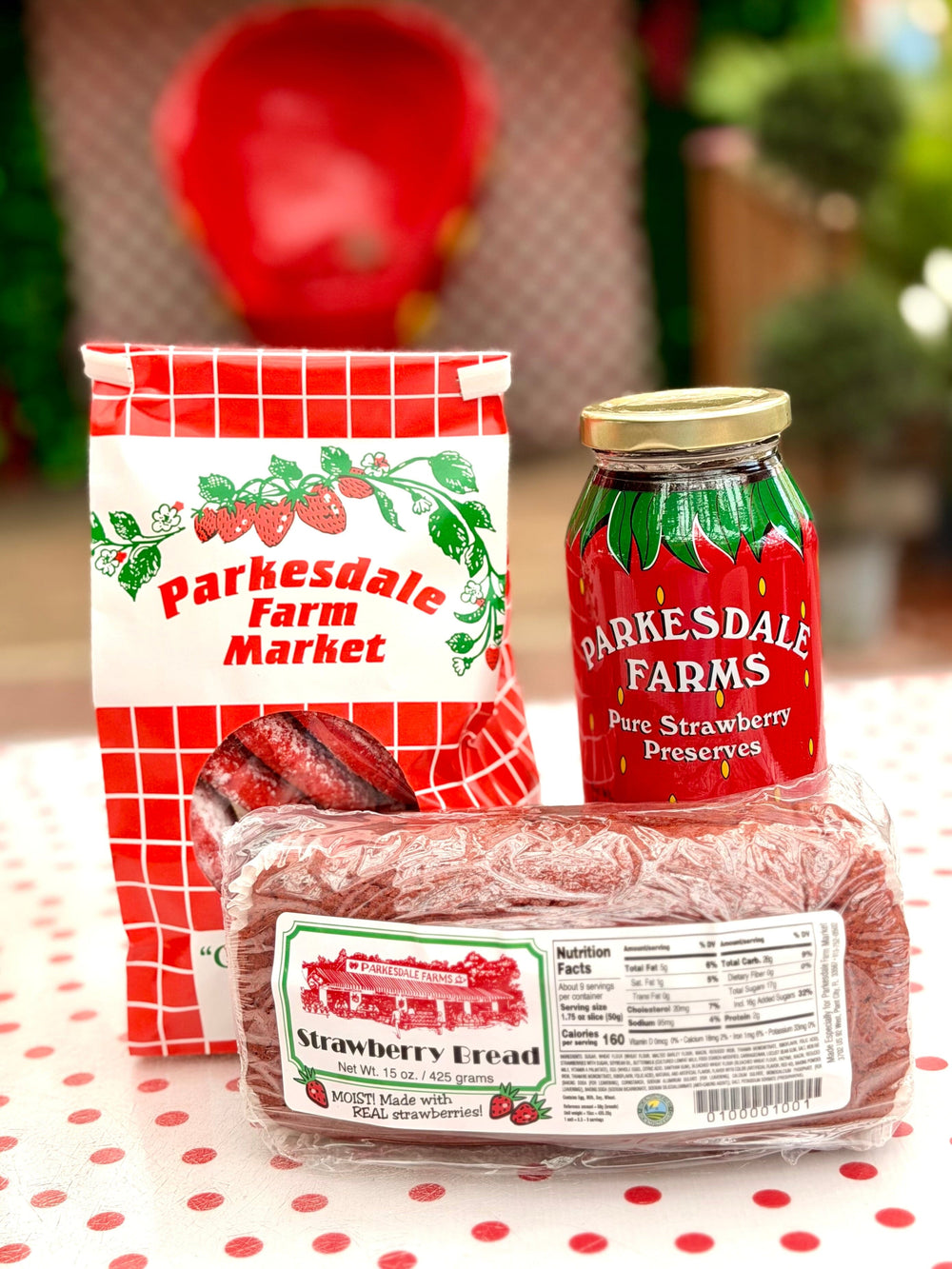 Strawberry Cookie Basket Gift Baskets Parkesdale Box 