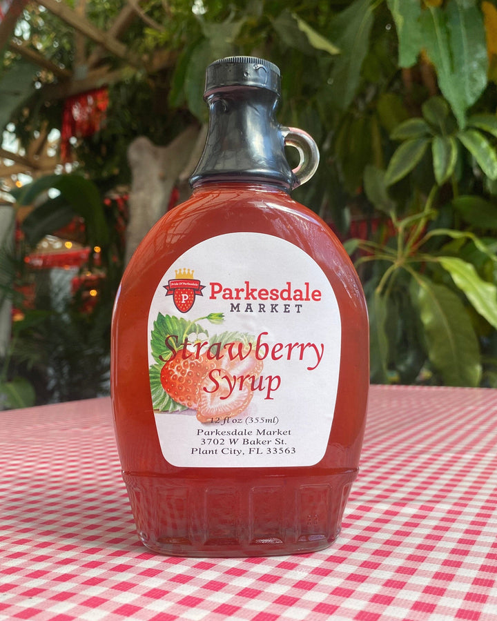 Strawberry Syrup 3-Pack Parkesdale Market 3 pack Strawberry 