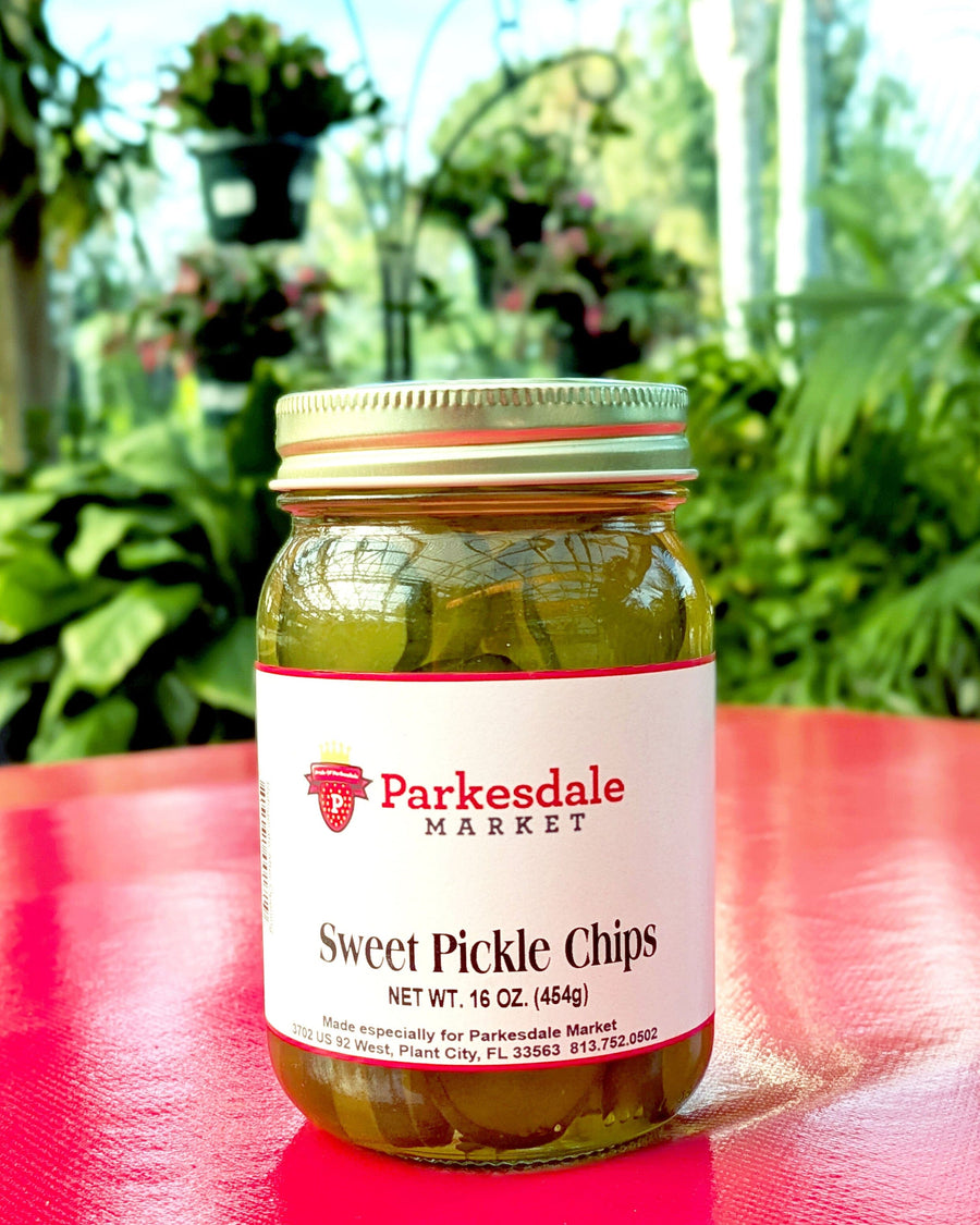 Sweet Pickle Chips Canned & Jarred Vegetables Parkesdale Market 
