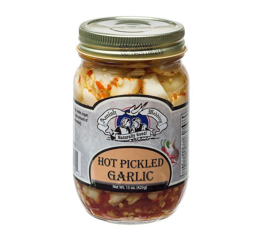 Amish Wedding Hot Pickled Garlic
