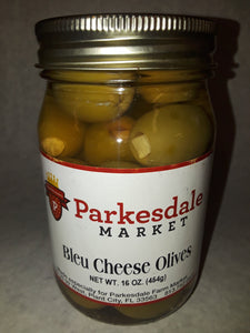 Parkesdale Market Bleu Cheese Olives 3-pack Jarred Goods Parkesdale Market 