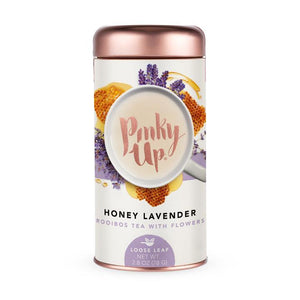 "Pinky Up" Tea Gift Box Gift Baskets Parkesdale Honey Lavender Loose Leaf Tea 