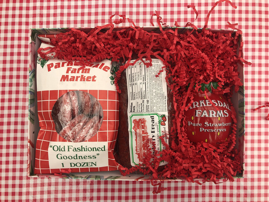 Strawberry Cookie Basket Gift Baskets Parkesdale 